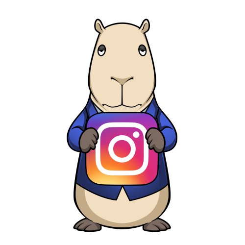 Go to Cuddly Capybaras Instagram